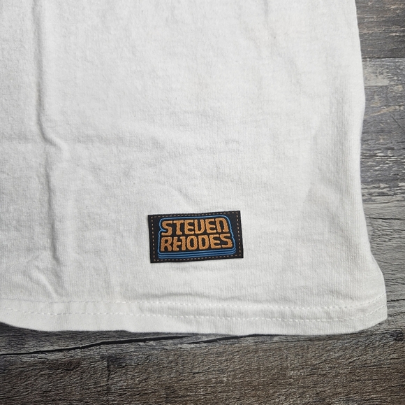 HALLOWEEN Steven Rhodes Let's Summon Demons White Graphic Tshirt XL - Picture 4 of 8